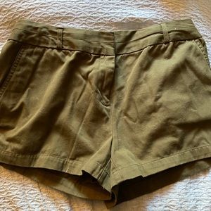 Army Green Cargo Shorts